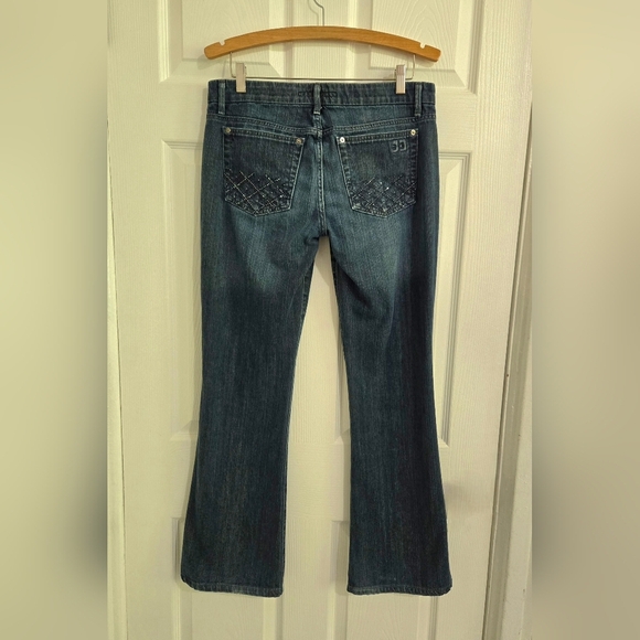 Joe’s Jeans Rocker Bootcut Style Women’s Size 30 Dark Gray Mid-Rrise - Picture 3 of 14